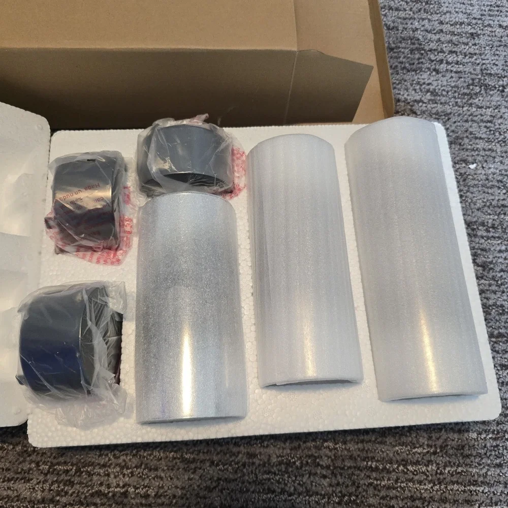 Partylite Reflective Tealight Cylinders P90638 New Discontinued‎ Silver Mirror